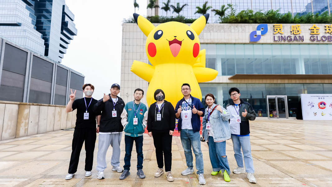 零号时光团队在宝可梦卡牌游戏大师赛现场 零号时光团队在宝可梦卡牌游戏大师赛现场