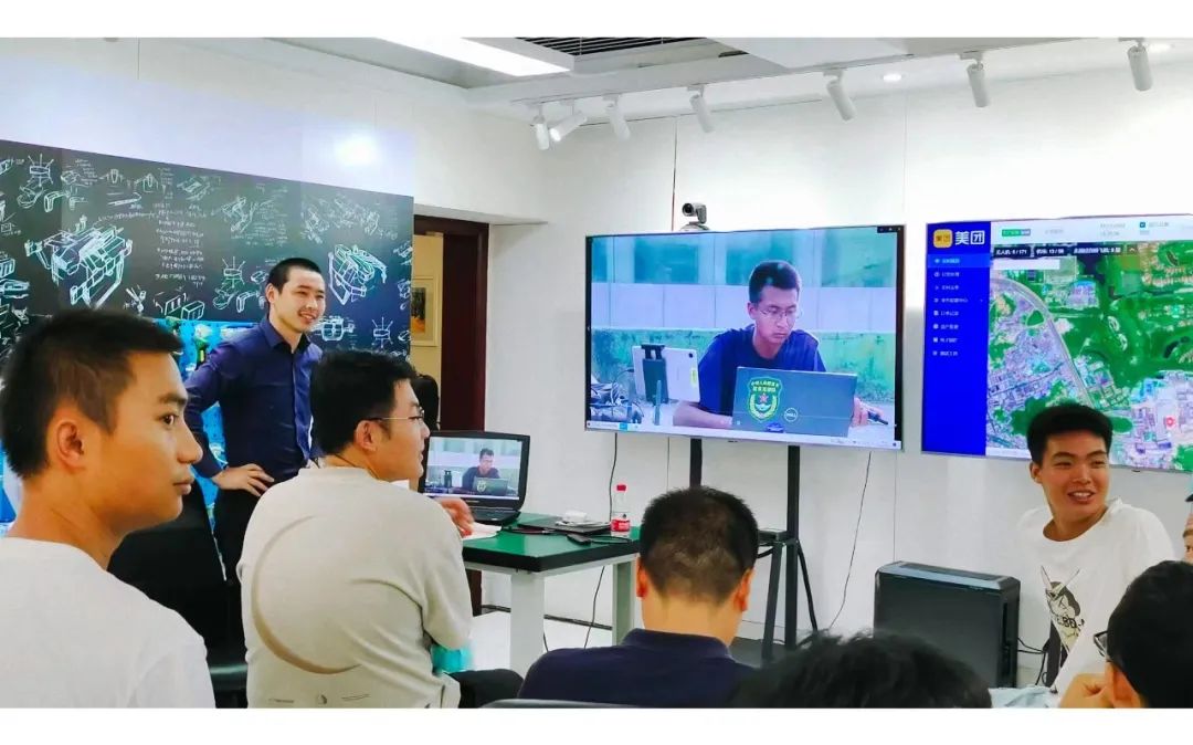 零号时光2022年美团无人机应急演练调度会现场 零号时光2022年美团无人机应急演练调度会现场