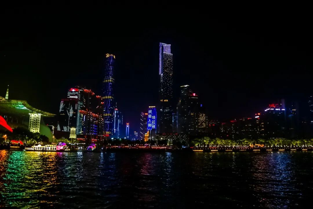 零号时光拍摄的珠江夜景