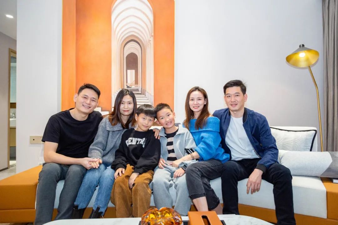 零号时光家庭合影摄影作品